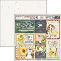 Farmhouse Garden - 12X12 Patterns Paper Pad,
