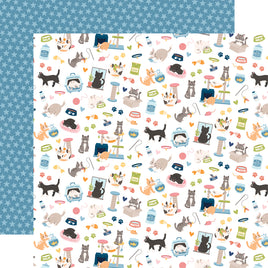 Cat Lover - Echo Park Cat Lover Cardstock 12"X12"