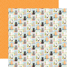 Cats In The Window - Echo Park Cat Lover Cardstock 12"X12"