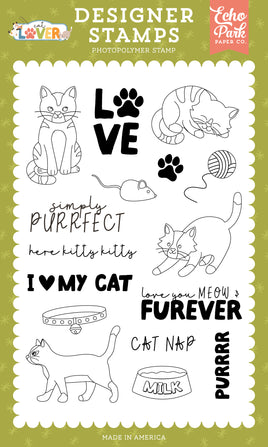 Simply Purrfect - Echo Park Stamp Set