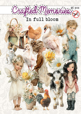Creatief Art - Die-Cuts - In Full Bloom - 46 Pieces