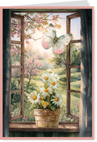 Creatief Art - Card Kit - In Full Bloom - 4 Pieces