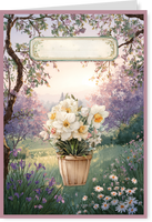 Creatief Art - Card Kit - In Full Bloom - 4 Pieces