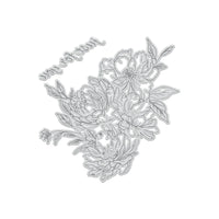 Just for You Floral - GoLetterPress Impression Stamp