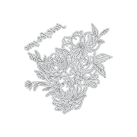 Just for You Floral - GoLetterPress Impression Stamp