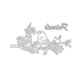 Friends Floral - GoLetterPress Impression Stamp