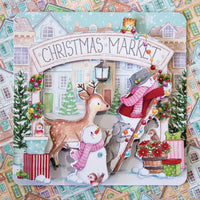 Christmas Market - 3D Decoupage Set