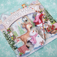 Christmas Market - 3D Decoupage Set
