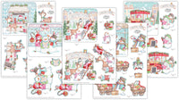 Christmas Market - 3D Decoupage Set