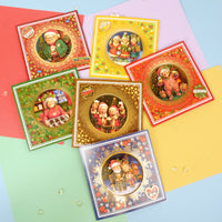 Delightful Golden Oldies Festive Fun Decoupage Card Kit