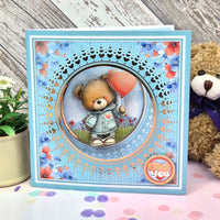 Delightful Bears Decoupage Card Kit