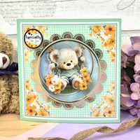 Delightful Bears Decoupage Card Kit