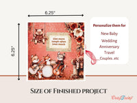 Craftreat Scrapbook Blank Quick Folio - Squash Accordion