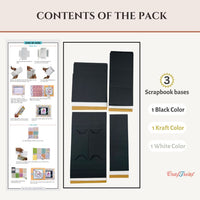 Craftreat Scrapbook Blank Quick Folio - Match Box Folio