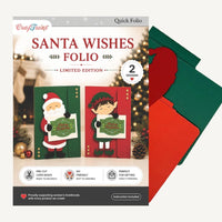 CrafTreat Quick Folio - Santa Wishes Folio *LIMITED EDITION
