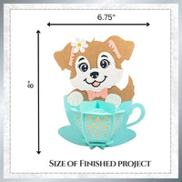 CrafTreat DIY Paper Lanterns - Pup in a Cup