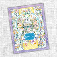 Hop Into Spring 6x8" Quick Cards Die Cuts 36169