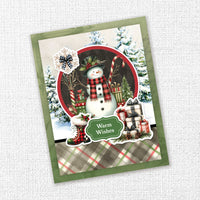 Christmas Wishes 6x8" Quick Cards Die Cuts 37144