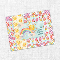 Perfect Pairs 6x8 Embossed Die Cuts 35800