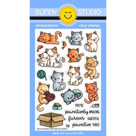 Cat Antics Stamps