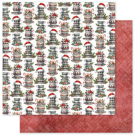 Christmas Wishes B 12x12 Paper