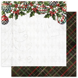 Christmas Wishes Basics D 12x12 Paper