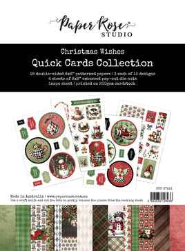 Christmas Wishes 6x8" Quick Cards Kit 37141