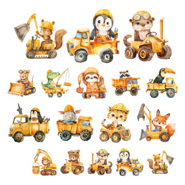 Construction Cuties Ephemera Pack