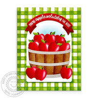 Punny Apple Greetings Stamps