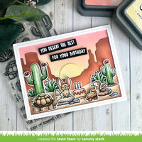 Critters in the Desert - Lawn Fawn Stamp