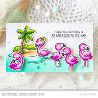 Fabulous Flamingos - Clear Stamp