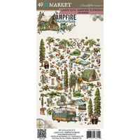 Campfire Memories Laser Cut Camping Elements