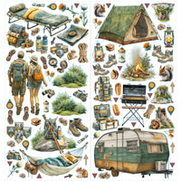 Campfire Memories Laser Cut Camping Elements