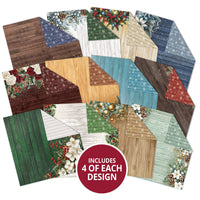 Duo Design Paper Pads - Festive Foliage & Winter Wood