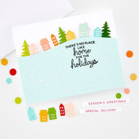 Hero Arts Very Merry Wishes Stamp & Cut