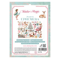Winter Magic - Printed Decorative Ephemera For Art And Craft
