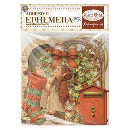 Silent Night - Printed Decorative Ephemera For Art And Craft