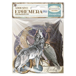 Printed Decorative Ephemera For Art And Craft - Cosmos