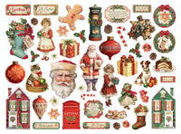 Classic Christmas - Printed Decorative Die Cuts