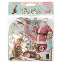 Winter Magic - Printed Decorative Die Cuts For Art And Craft