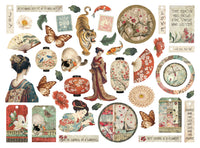 Oriental Garden - Stamperia Decorative Die Cuts