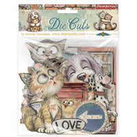 Printed Decorative Die Cuts For Art And Craft - Furry Friends 2