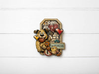Printed Decorative Die Cuts For Art And Craft - Furry Friends 2