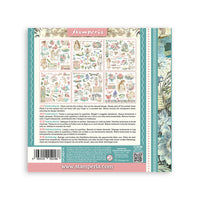 Wonderland - Stamperia Assortment Rub-On 6.1"x6.1" - 6/Pkg