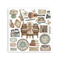 Symphony - Stamperia Printed Decorative Rub-On Kit