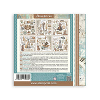 Symphony - Stamperia Printed Decorative Rub-On Kit