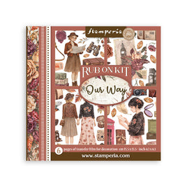 Our Way - Printed Decorative Rub On Kit