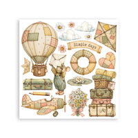 Cozy Family - Printed Decorative Rub On Kit