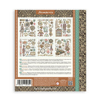 Gardens of Time - Stamperia Rub-On Selection 8x9 - 6/Pkg