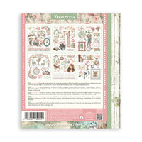 House of Roses - Stamperia Rub-On Selection 8x9 - 6/Pkg
